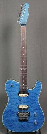 Fender FSR Modern Telecaster HH Caribbean Blue Transparent