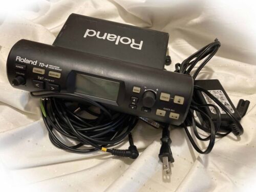 Roland TD-4 V-drums Sound Module Electric Drum Percussion with AC and Cable
