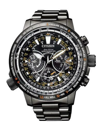CITIZEN PROMASTER Eco-Drive CC7015-55E GPS Satellite Radio Solar Men's Watch