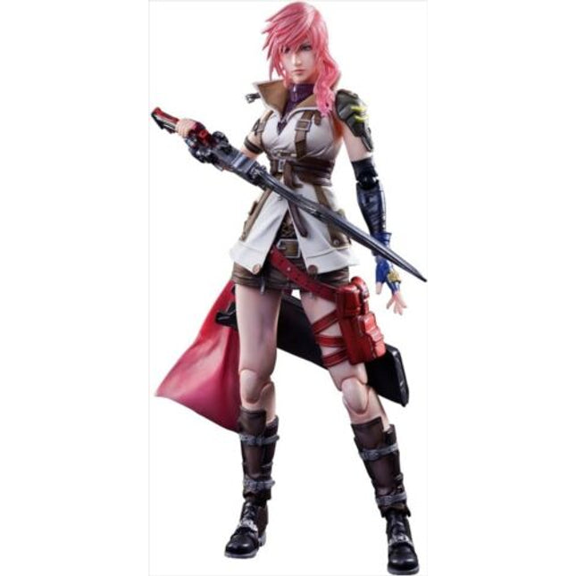 Dissidia Final Fantasy Play Arts Kai Lightning Figure SQUARE ENIX