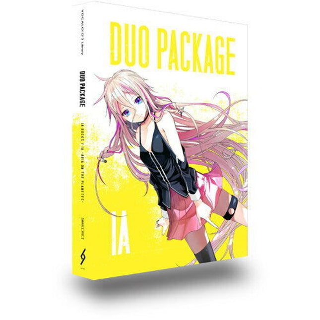 VOCALOID 3 Library IA DUO PACKAGE 1st PLACE Library JAPANESE Windows Software