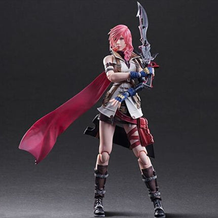 Dissidia Final Fantasy Play Arts Kai Lightning Figure SQUARE ENIX