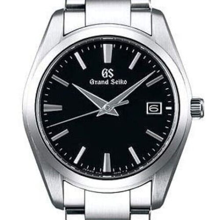 SEIKO GRAND SEIKO SBGX261 Black Quartz Stainless steel Men's Watch in Box