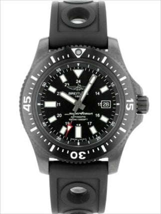 Breitling M17393 Super Ocean 44 Special Black Mens Wrist Watch M192B92OPB