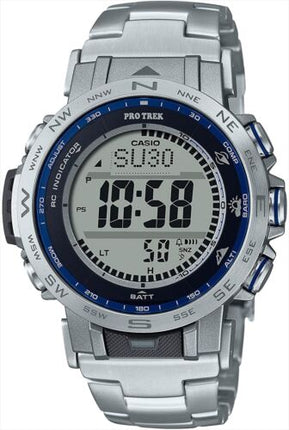 CASIO PRO TREK PRW-31YT-7JF Solar Atomic Radio Titanium Band Digital