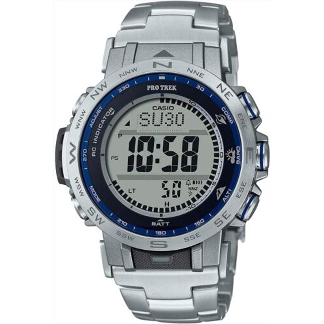 CASIO PRO TREK PRW-31YT-7JF Solar Atomic Radio Titanium Band Digital