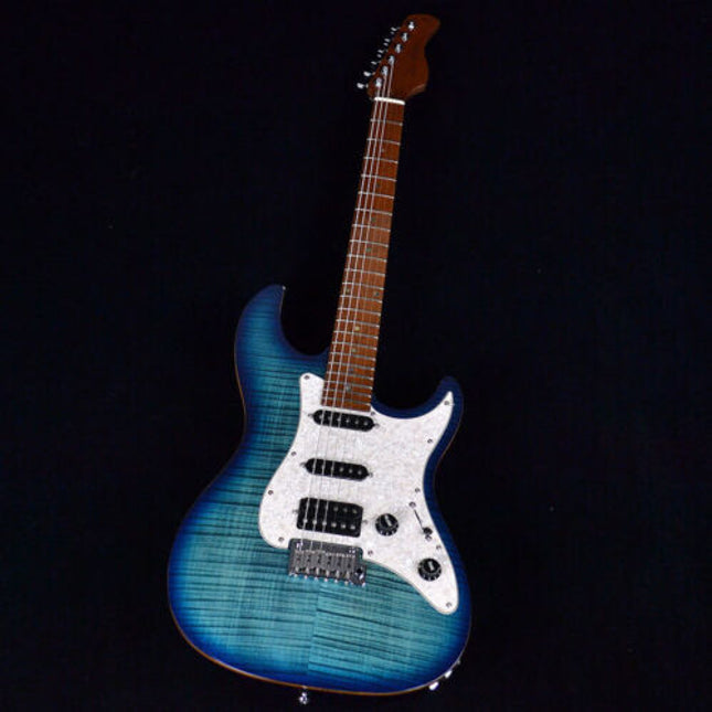 Sire Larry Carlton S7 FM TBL Larry Carlton electric guitar Blue with gig bag
