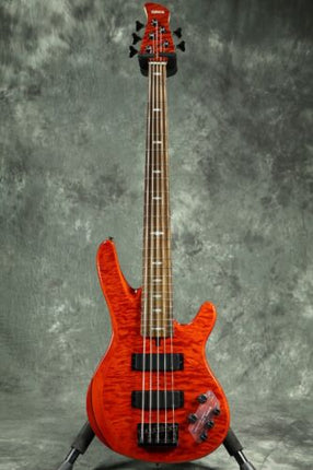 YAMAHA TRB1005J CMB caramel brown Electric Bass 5 String with Soft Case