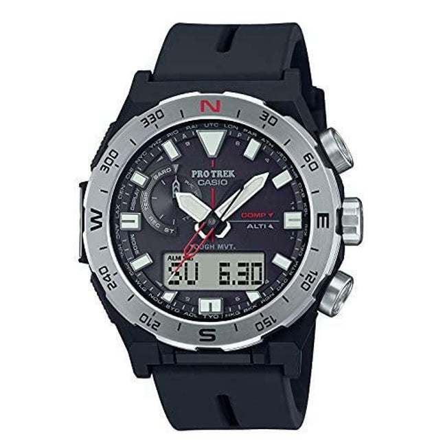 CASIO PRO TREK PRW-6800-1JF Climber Line Radio Solar Analog Digital Mens Watch