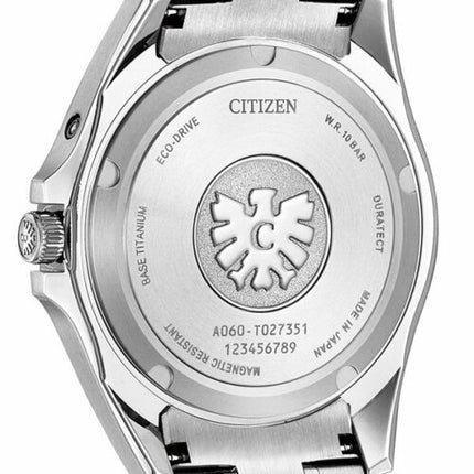 CITIZEN AQ4091-56L High Precision Eco Drive Year Difference Second Blue