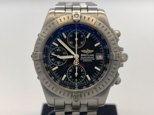 BREITLING N#117742 Chronomat Blackbird A13353 black Dial Automatic Men's Watch
