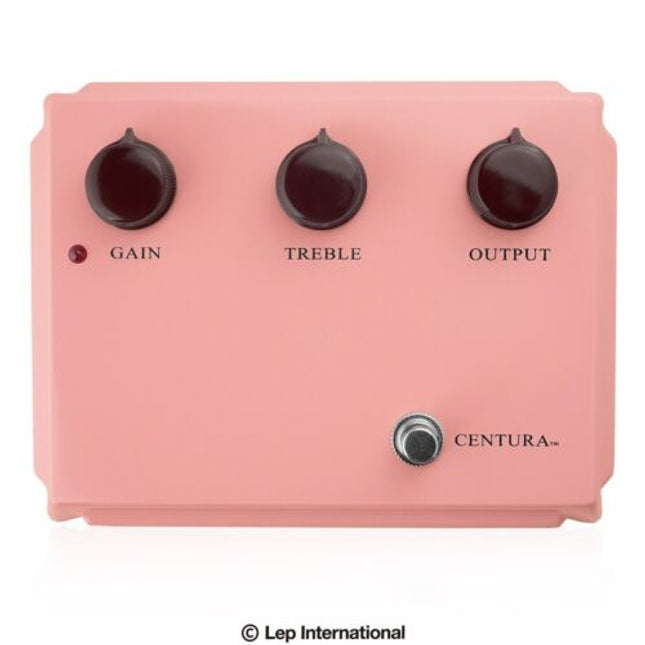 Ceriatone Centura Pink Overdrive No picture Guitar Effects Pedal 9V Battery