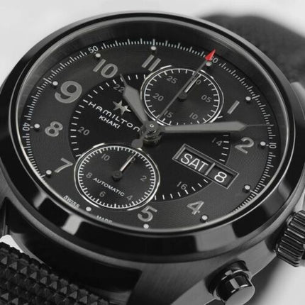 Hamilton Khaki Field Chronometer Wristwatch in Box with Tags H71626735