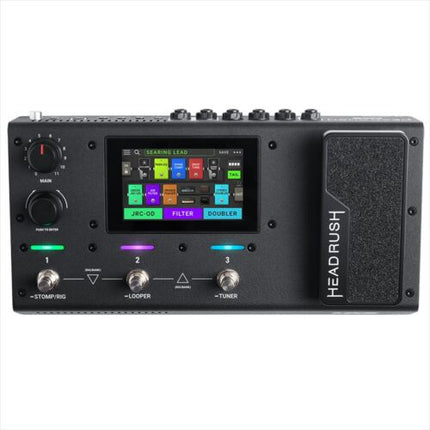 Headrush Guitar Multi Effects Processor touch display USB audio black MX5