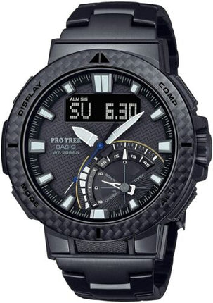 CASIO PROTREK Angler Line Radio Solar PRW-73XT-1JF Black Men's Watch in Box