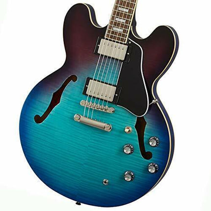 Epiphone Inspired By Gibson Electric Guitar ES-335 Figured Blueberry Burst