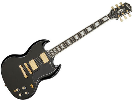 Epiphone By Gibson SG Custom Ebony Black gig bag