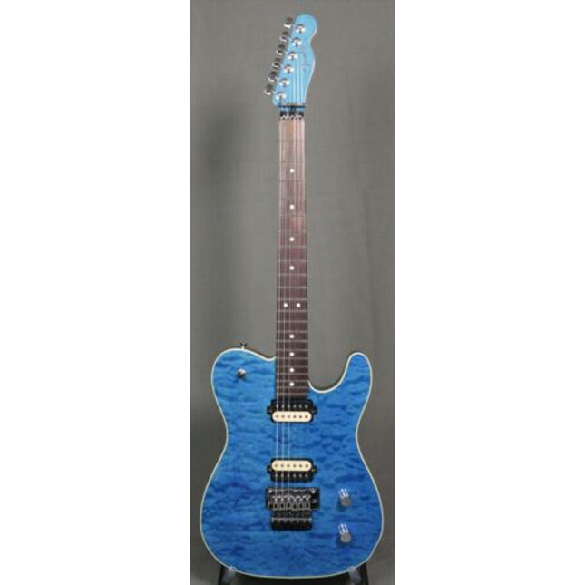 Fender FSR Modern Telecaster HH Caribbean Blue Transparent