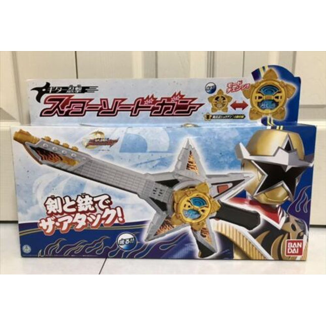 Bandai Power Rangers Ninja Steel Star Sword Rock Storm Guitar Blaster