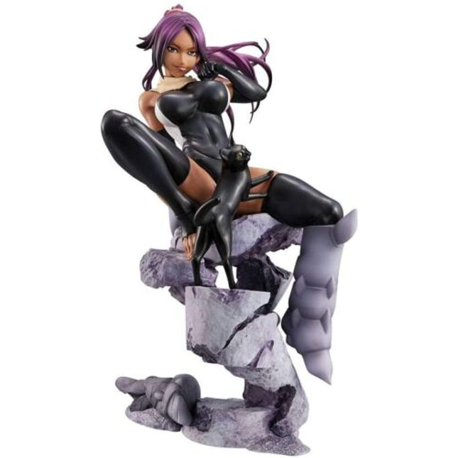 MegaHouse G.E.M. Series BLEACH Yoruichi Shihouin Arrancar 200mm PVC Figure