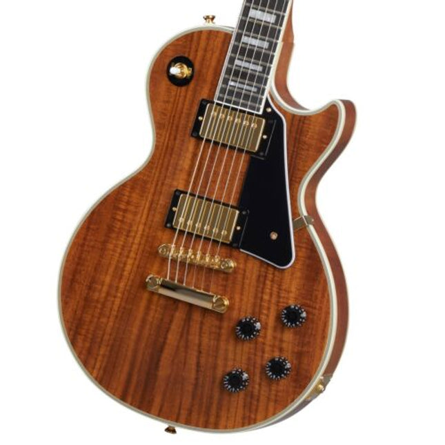 epiphone Inspired by Gibson Les Paul Custom Koa Natural Grover Rotomatic 18:1