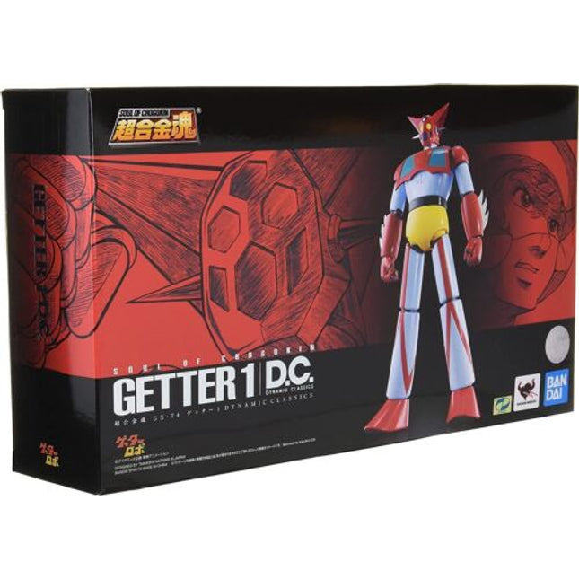 BANDAI Action Figure Soul of Chogokin Getter Robo Getter 1 D.C. 180mm GX-74 New