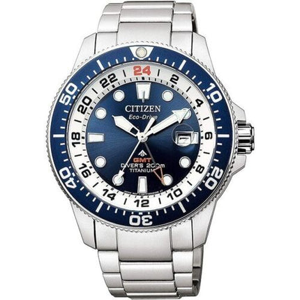 CITIZEN Watch BJ7111-86L PROMASTER Eco-Drive Marine GMT Diver