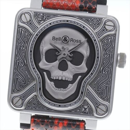 Bell and Ross burning skull  500 worldwide limited  AT Men's Watch BR01-92