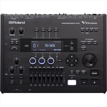 Roland TD-50X Drum Sound Module V-Drums Electronic Drumming AC100V