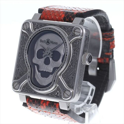 Bell and Ross burning skull  500 worldwide limited  AT Men's Watch BR01-92