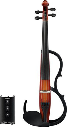 YAMAHA Silent Electric Violin SV250 4 String musical instrument Maple Brown