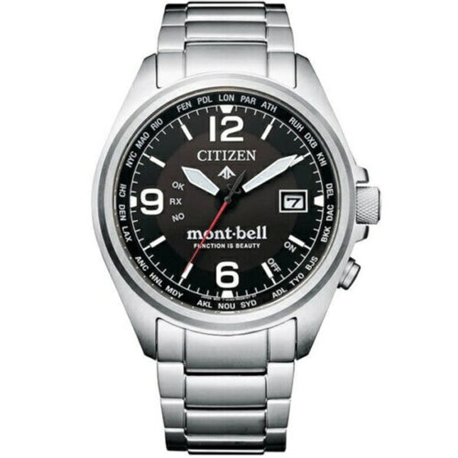 CITIZEN CB0171-97E Black Eco-Drive PROMASTER x mont-bell Men's Watch in Box