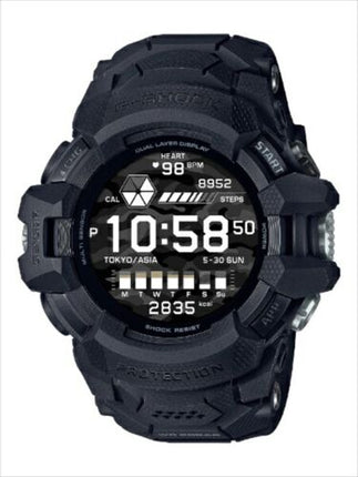 CASIO G-SHOCK G-SQUAD PRO Black Blue Bluetooth GSW-H1000-1JR