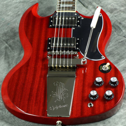 Epiphone Inspired by Gibson SG Standard 61 Maestro Vibrola Vintage Cherry