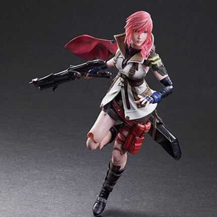Dissidia Final Fantasy Play Arts Kai Lightning Figure SQUARE ENIX
