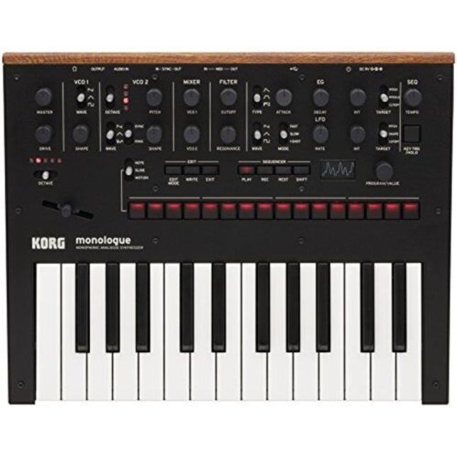 KORG monologue BK Monophonic Analogue Synthesizer Black